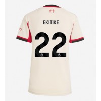 Liverpool Hugo Ekitike #22 Bortatröja Dam 2025-26 Kortärmad
